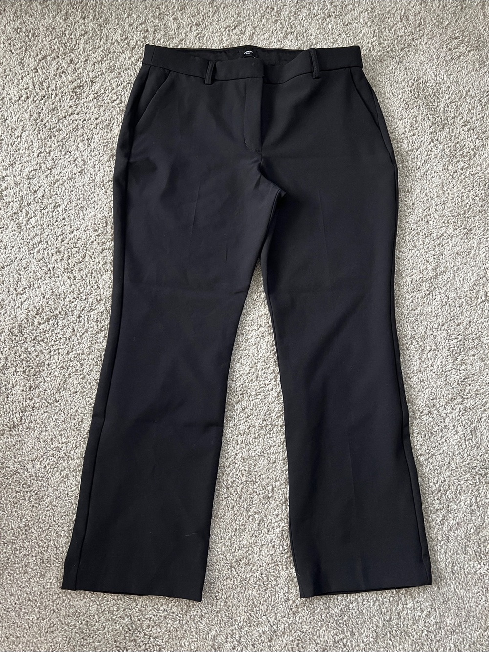 Express Editor Black Dress Pants